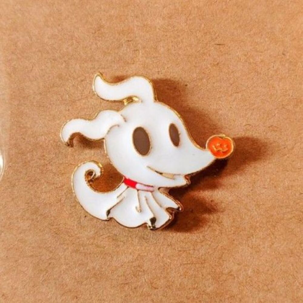 Zero Ghost Dog Enamel Pin Nightmare Before Christmas Lapel Brooch Badge